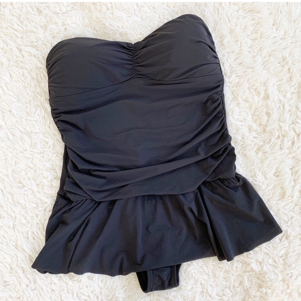 Juicy Couture Black One Piece Swimsuit